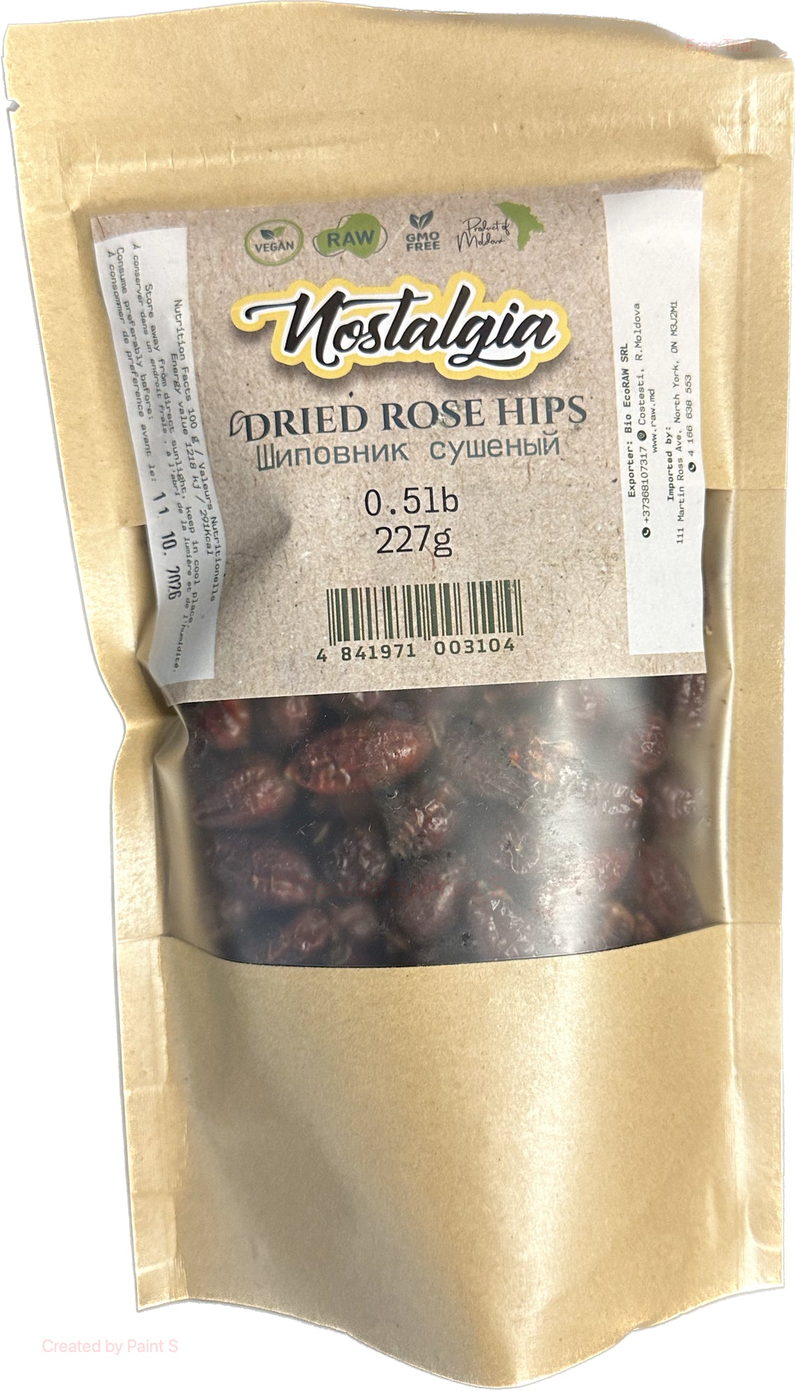 2591: Nostalgia Rosehip Tea 40/227g $2.9