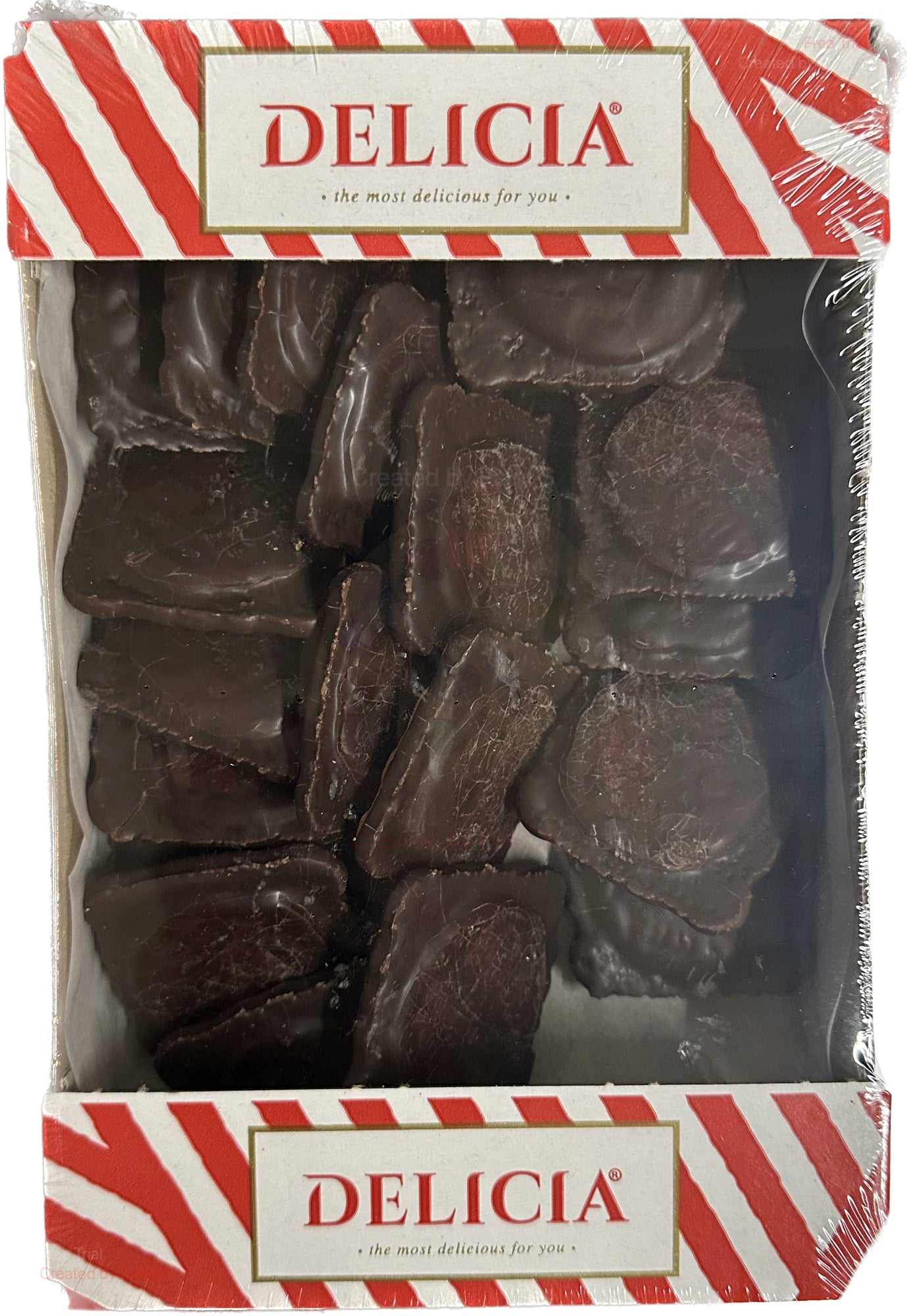 2609: Delicia "Margaritka" biscuits w black currant flavor in glaze 1/300g $4.3