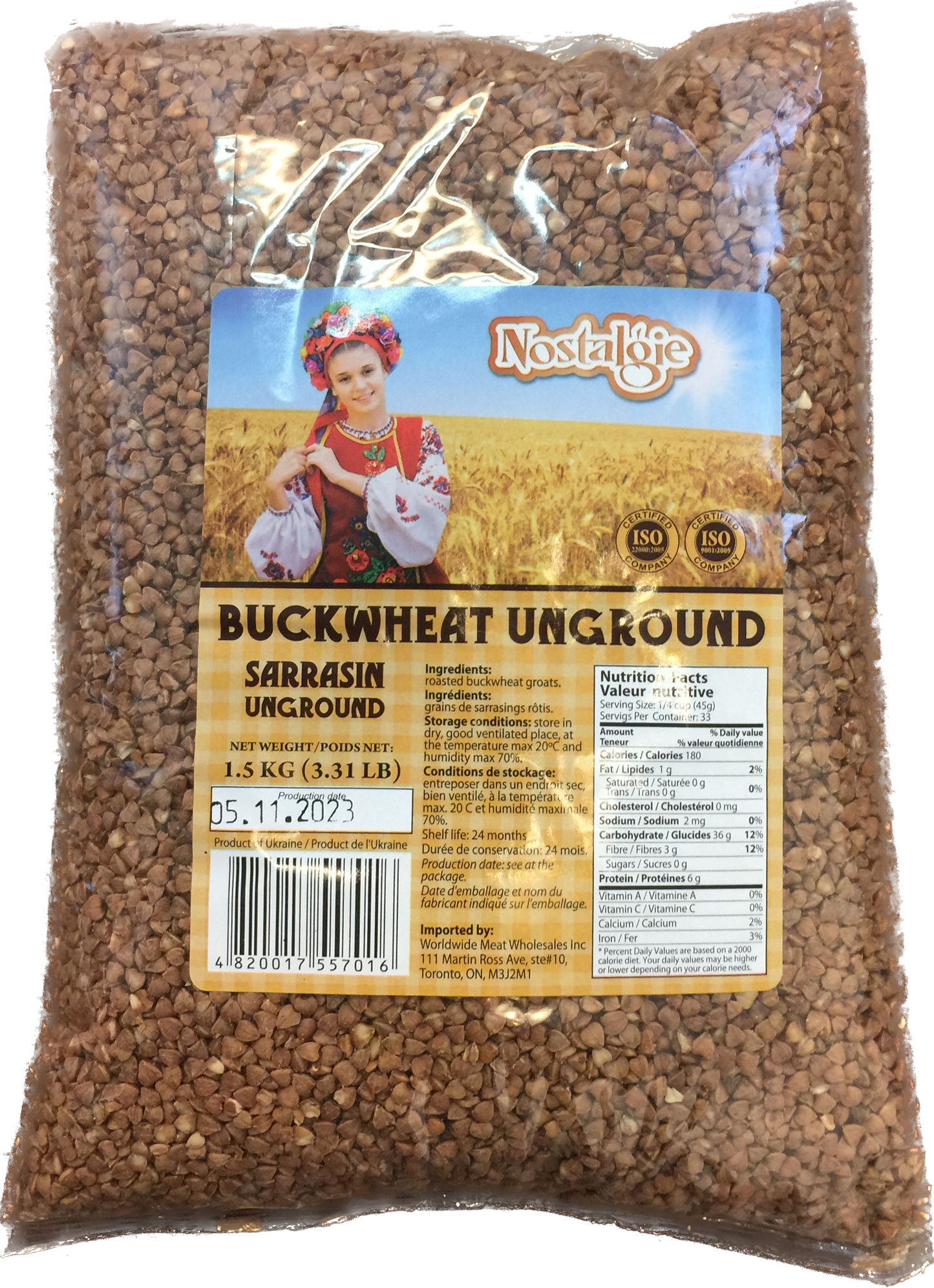 2901 Nostalgia Buckwheat 6/1.5kg $4.9