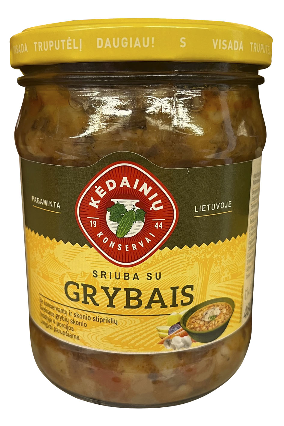 KU - Soup Grybais- $2.65 - 10/480ml