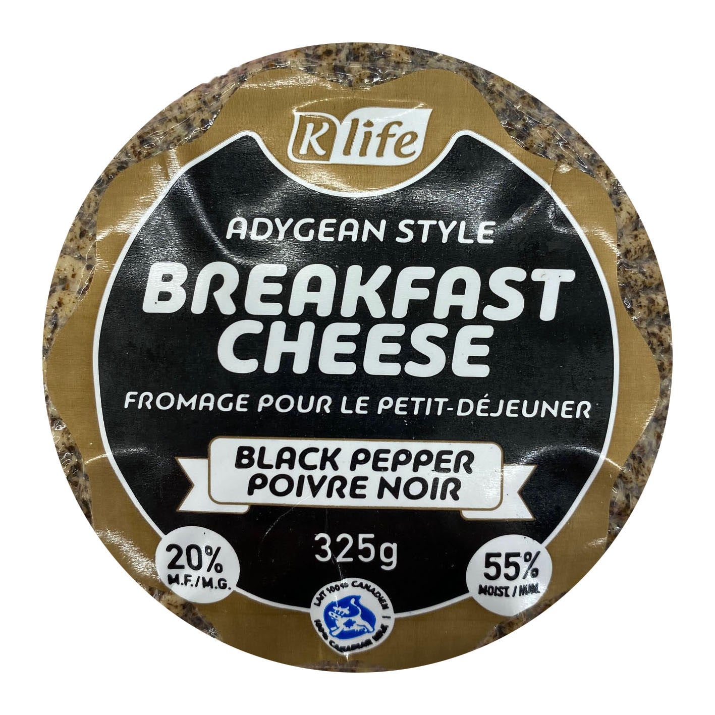 Klife Breakfast Cheese Black Pepper 325G