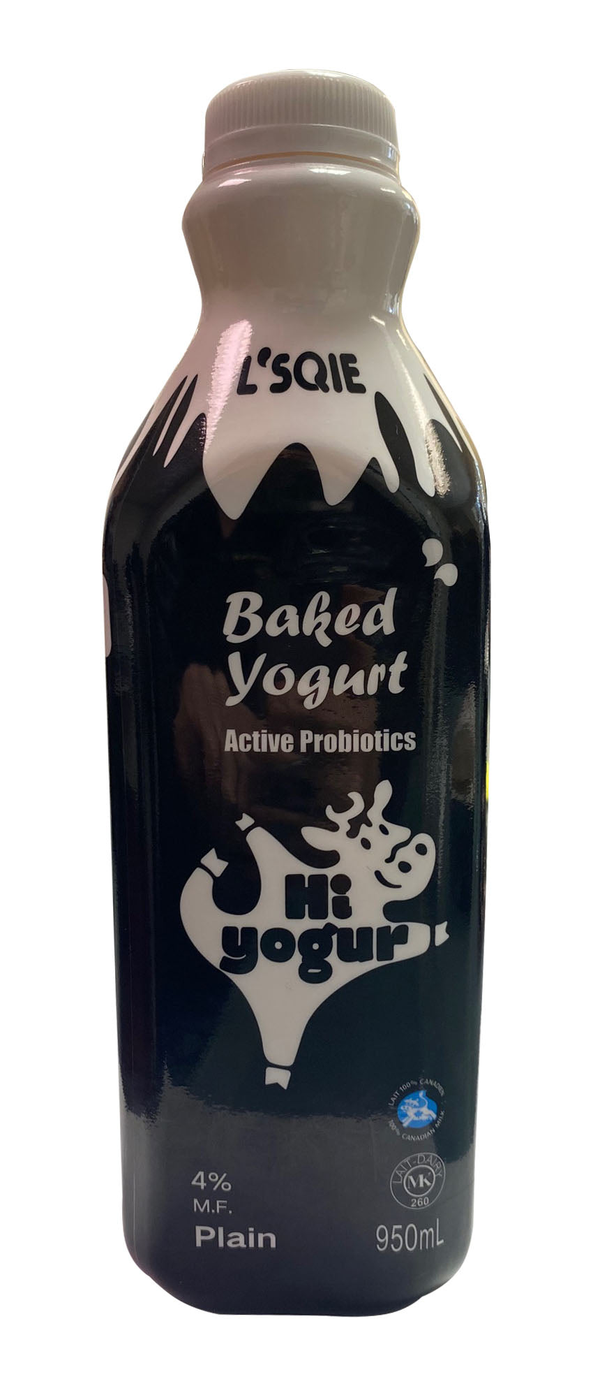 L'SQIE BAKED YOGURT PLAIN 16/944ML