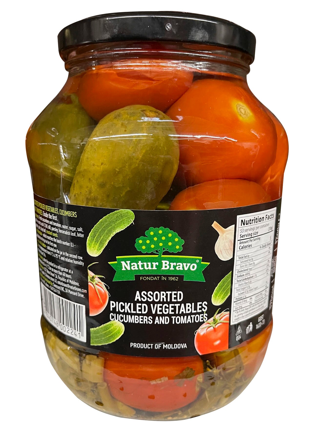 Natr Bravo - Assorted Pickled Vegetables - $5.50 - 6/1.7L