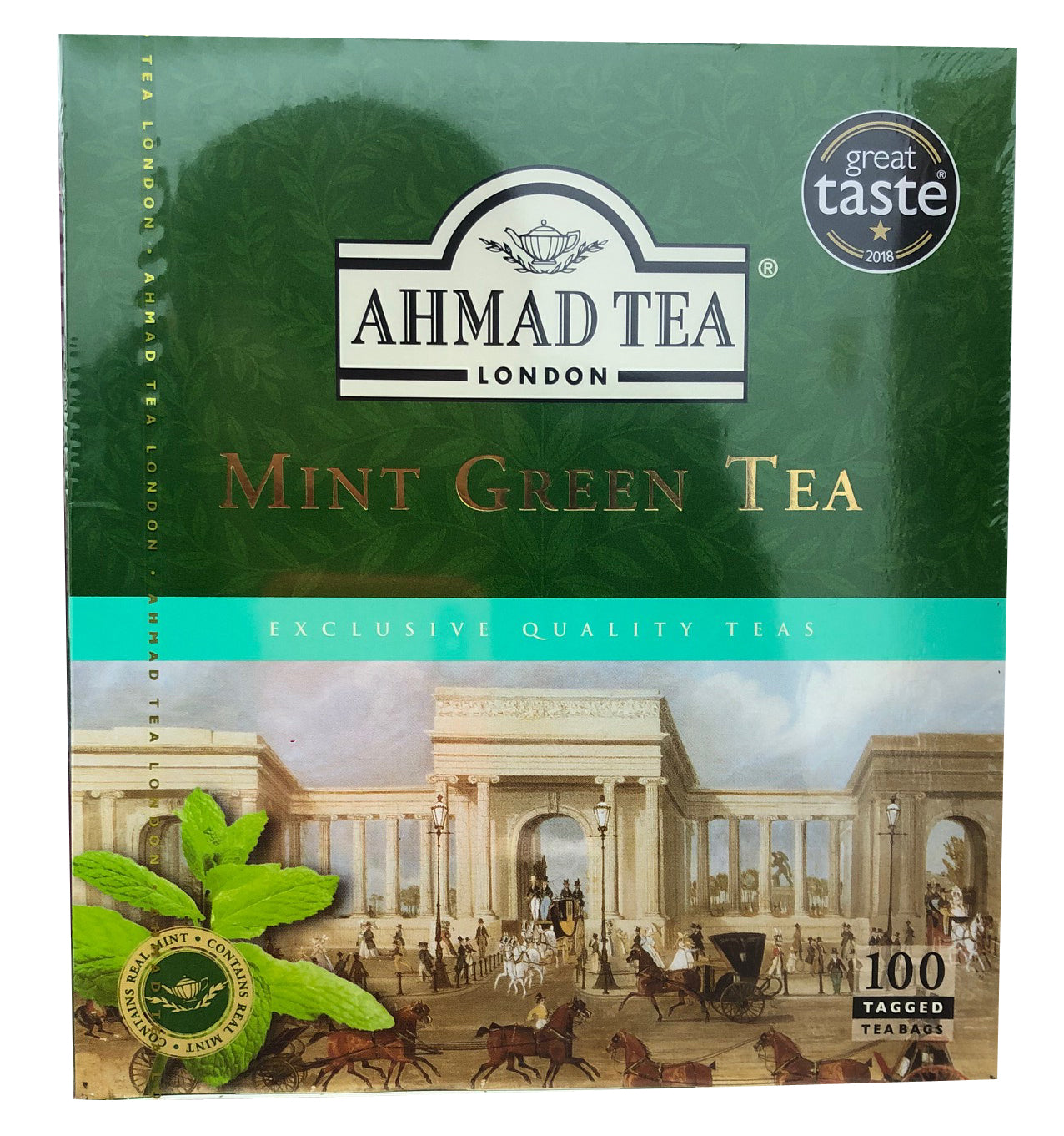 200070: AHMAD TEA -BAGS - MINT GREEN TEA -12/200G - $5.7