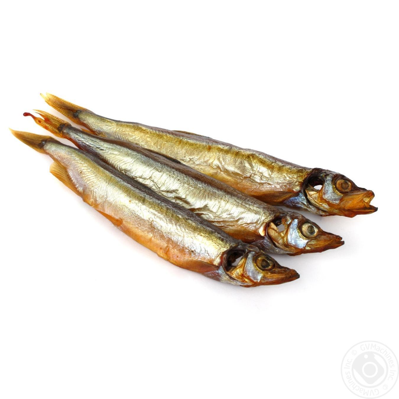 1339: SMOKED CAPELIN, MOYVA - 1/10LB - $8.80/LB