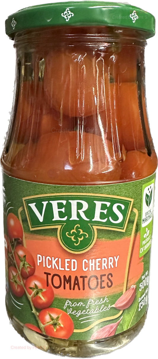2245: VERES - CHERRY TOMATOES - 12/500ML - $4.80