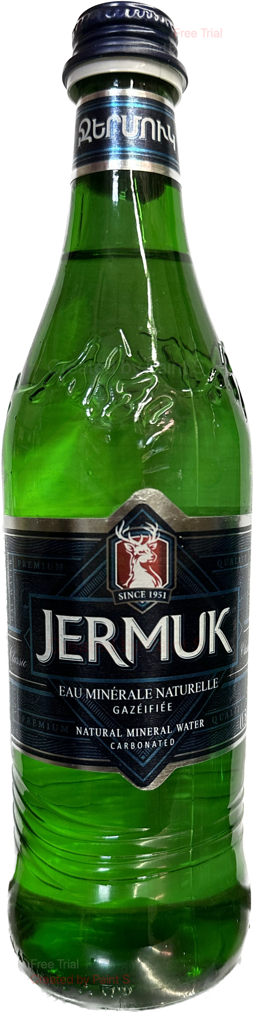 2502: JERMYK MINERAL WATER 12/0.5L -$1.9