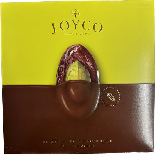 2538: CHOCOLATE COVERED DATES WITH PISTACHIO - 8/190G $7