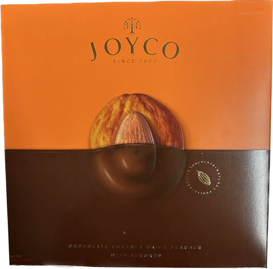 2541: CHOCOLATE COVERED PEACHES WITH ALMOND - 8/190G $8