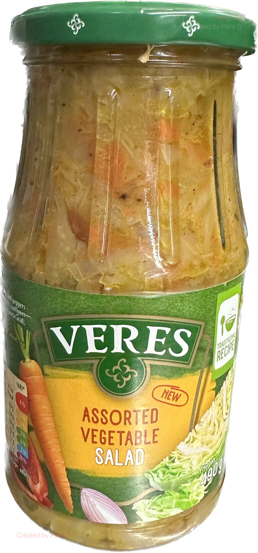 2550: VERES - ASSORTED VEGETABLE SALAD  - 12/500G - $3.75