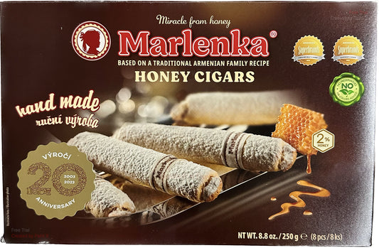 2581: MARLENKA HONEY CIGARS (Refrigerated) 6/250g $12.50