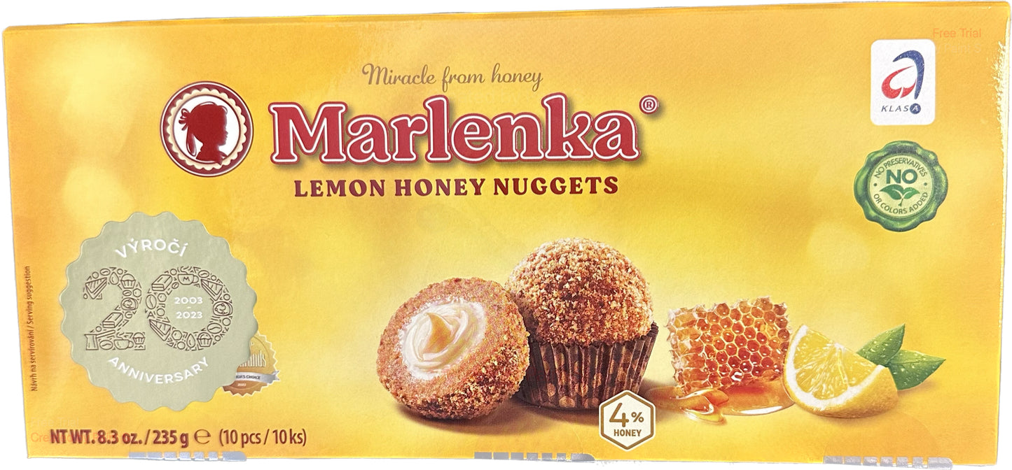 2586: MARLENKA LEMON HONEY NUGGETS (Refrigerated) 12/235g $9.5