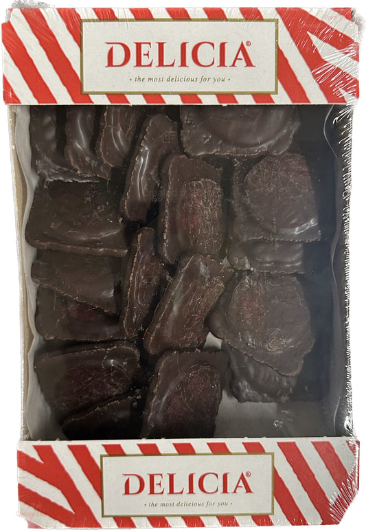 2609: Delicia "Margaritka" biscuits w black currant flavor in glaze  1/300g $4.3