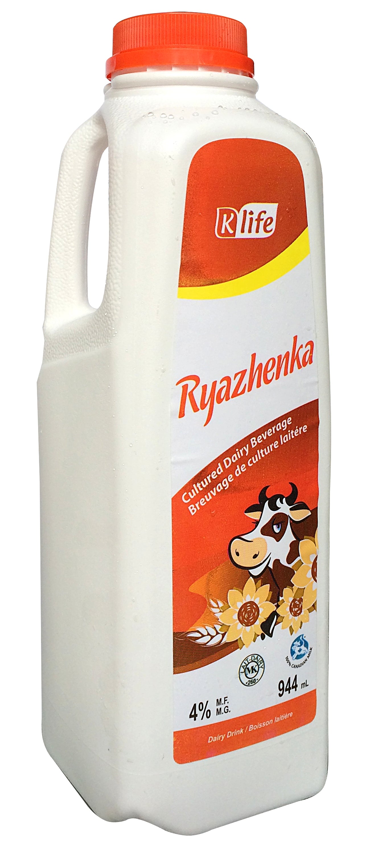 K.LIFE RYAZHENKA 4% SOLD BY PC - 12/944ML - $3.39