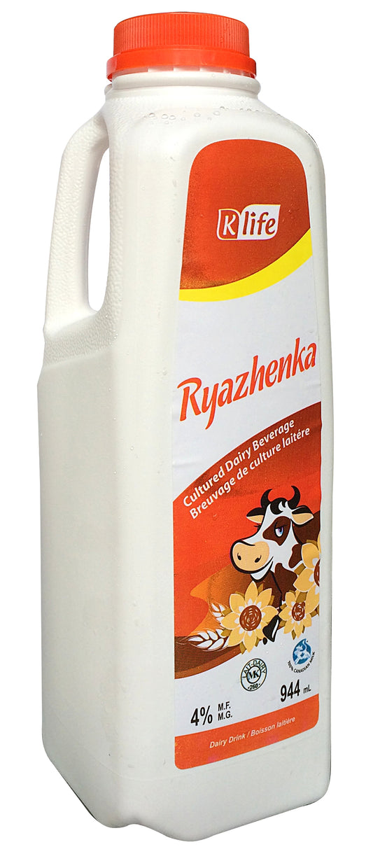 K.LIFE RYAZHENKA 4% SOLD BY PC - 12/944ML - $3.39
