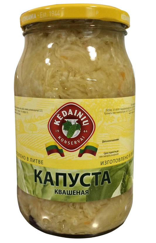 1042: NOSTALGIA SAUERKRAUT -8/880GR. $3.75