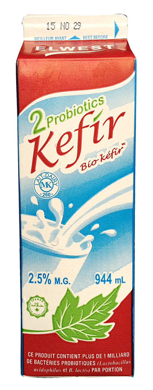 El West Kefir Bio 2.5 % $2.69  SOLD BY PC - 12/944ML - $2.62