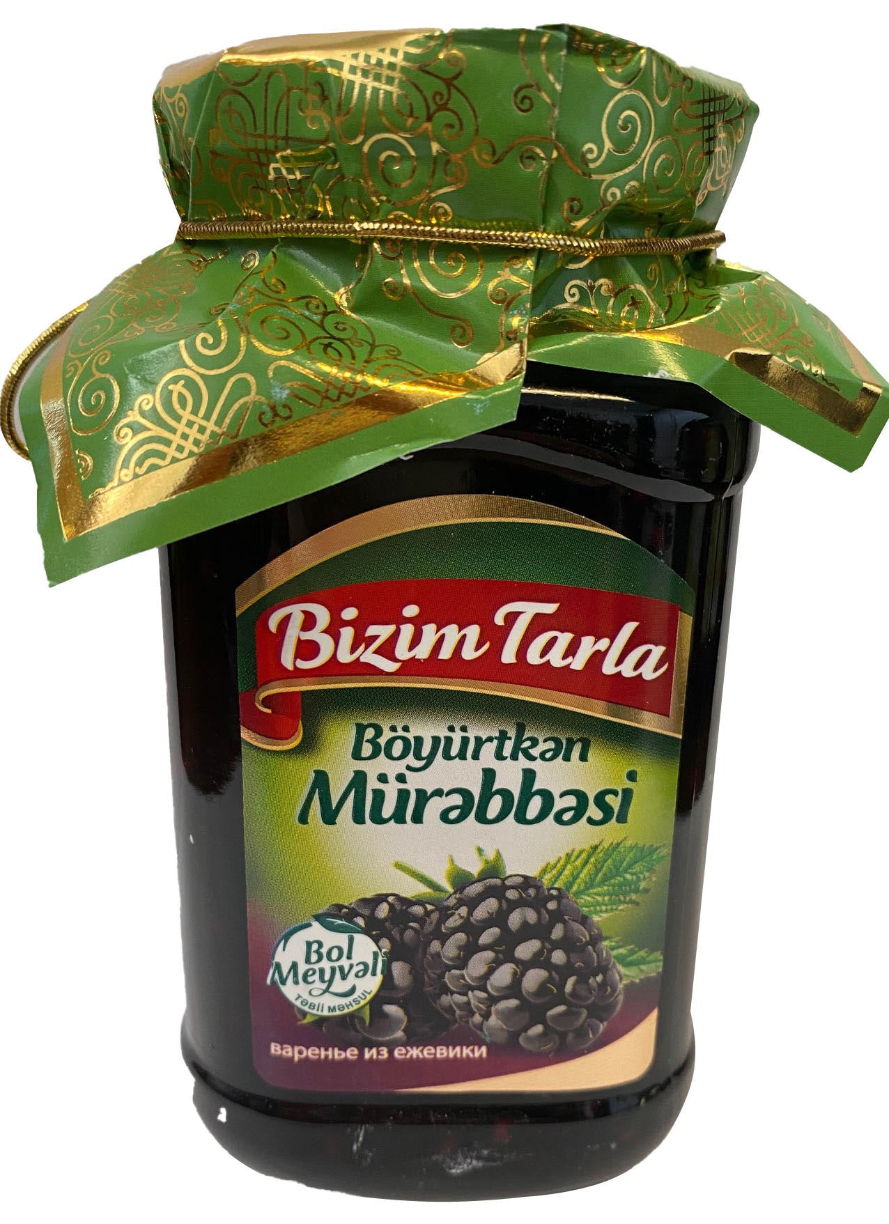 BIZIM TARLA PRESERVES BLACKBERRY 20/400GR