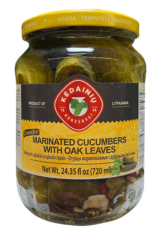 KU - Cucumbers w/Oak Leafs - $3.25 - 10/720ml