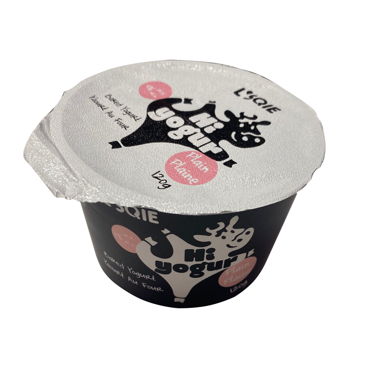 L'SQIE BAKED YOGURT PLAIN 4/120GR
