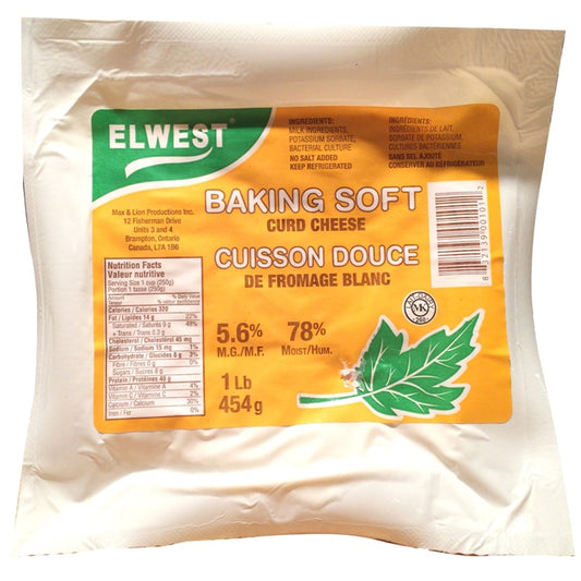 BAKING SOFT CURD CHEESE 5.6% - SOLD BY PC - 20/454G - $3.79