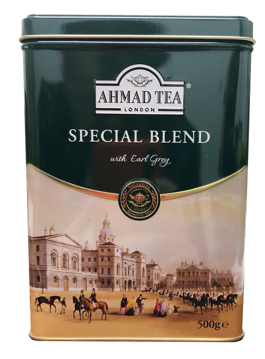200078: AHMAD TEA - TIN SPECIAL BLEND EARL GREY - 12/500GR - $11