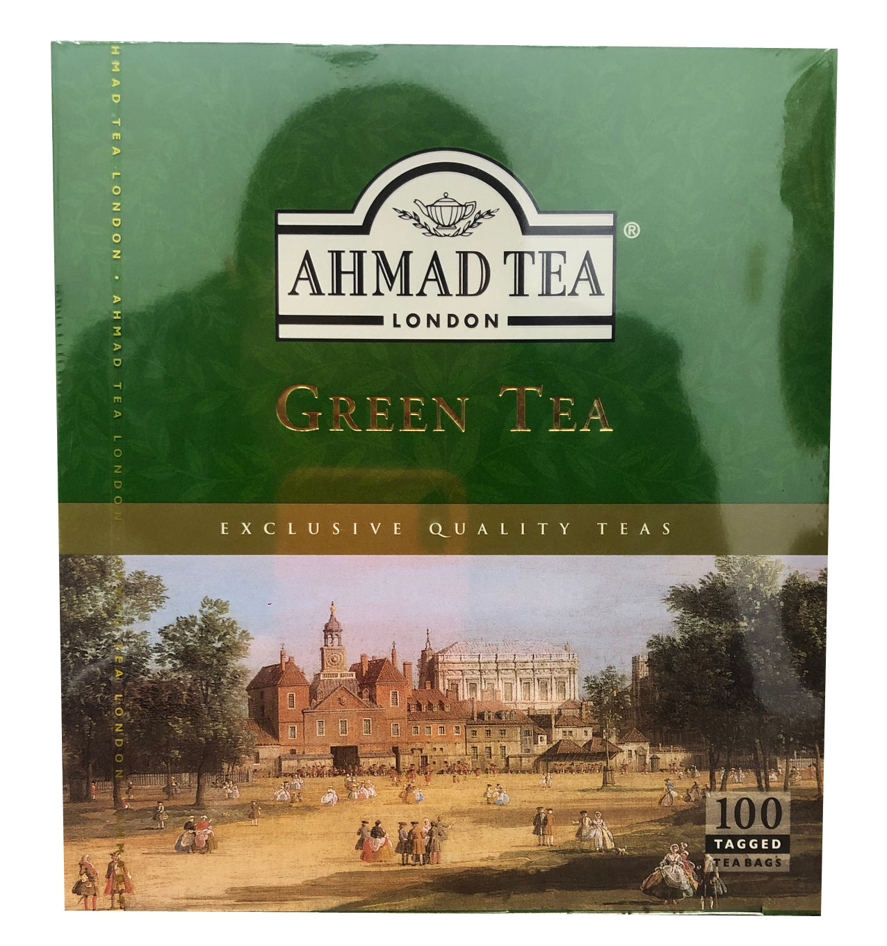 200074: AHMAD TEA BAGS - GREEN TEA 100pc  -12/200G - $5.7