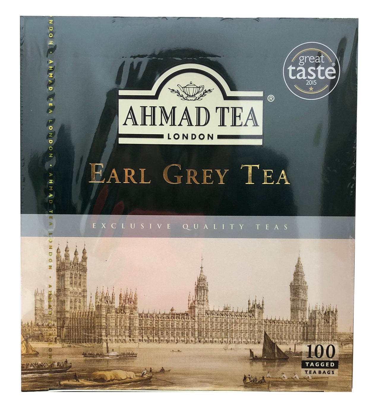 200073: AHMAD TEA BAGS - EARL GREY TEA 100pc  -24/200G - $5.7