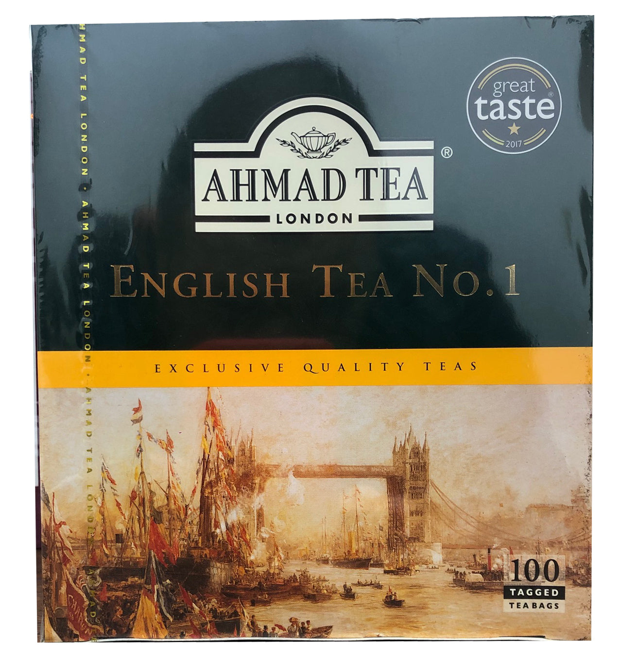 200076: AHMAD TEA BAGS - ENGLISH TEA N. 1  100pc  -24/200G - $5.7