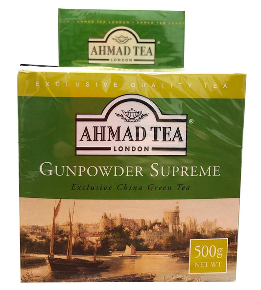 200087: AHMAD TEA - GUNPOWDER SUPREME -12/500G - $8.5