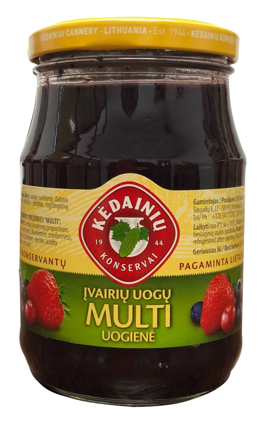 200064: KEDAINU - MULTI FRUIT JAM - 10/540ML - $2.90