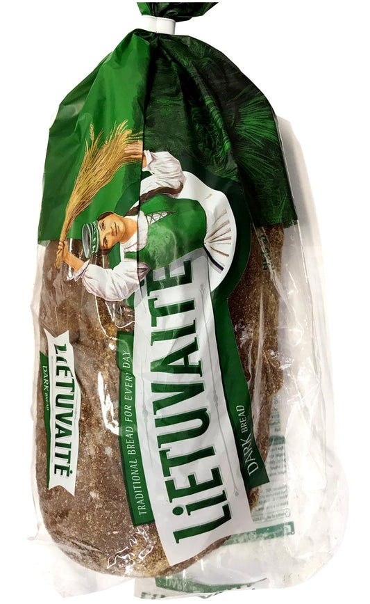 1322: VILNIAUS - LITOVSKIY DARK BREAD -5/800G - $3.50